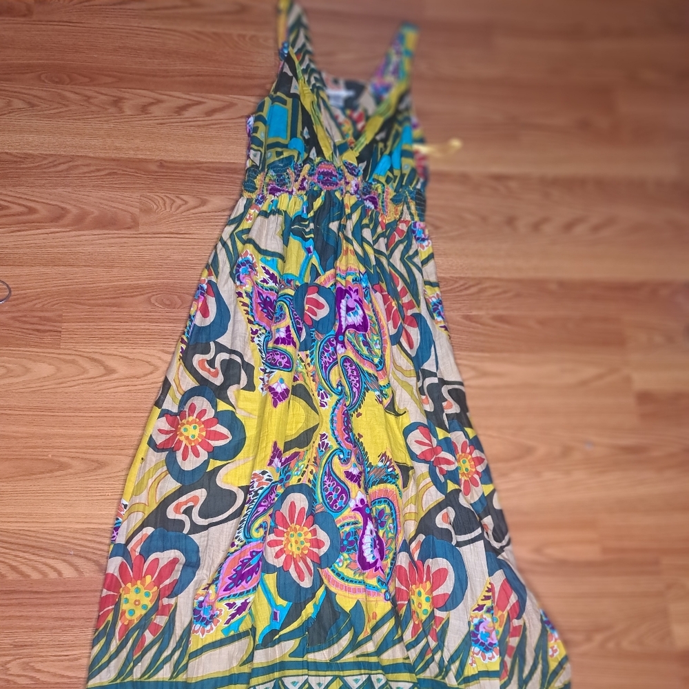 Vasnu floral maxi dress